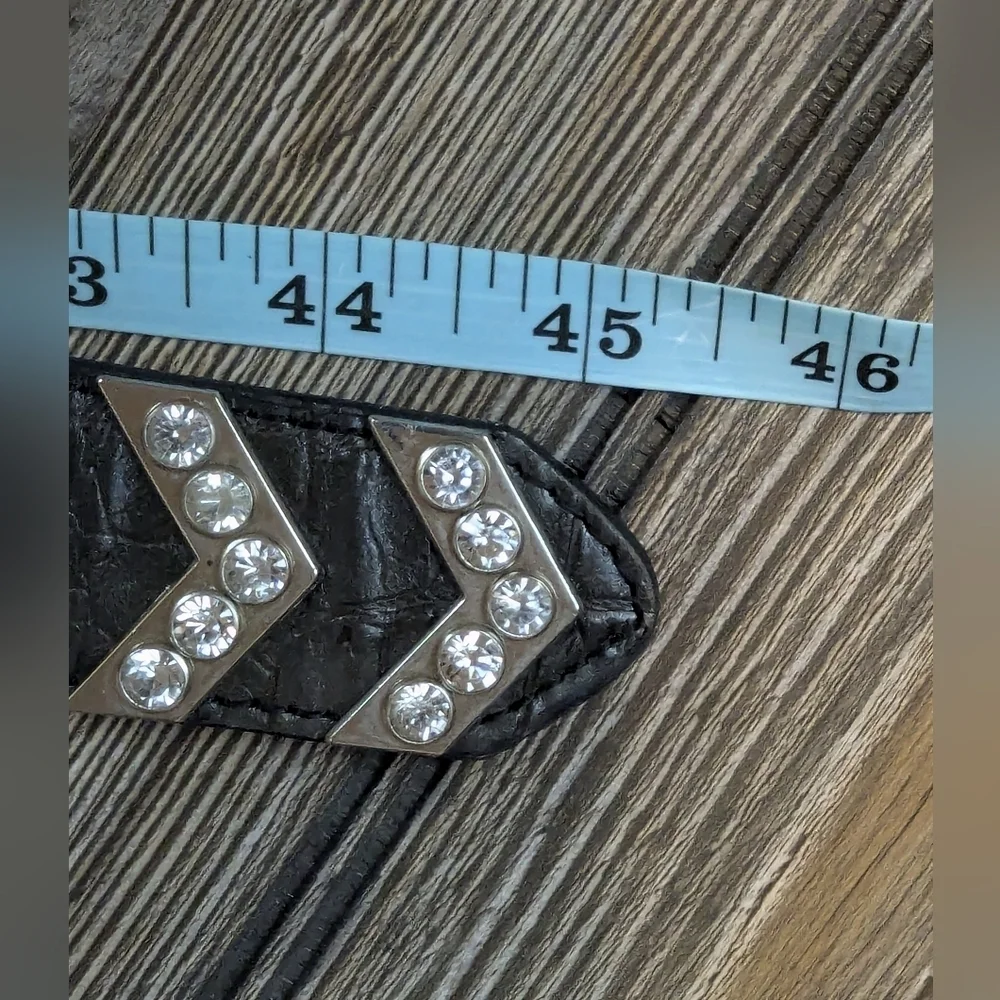 Nocona Bling Chevron Belt (Brand Is A Guess) - Picture 9 of 9